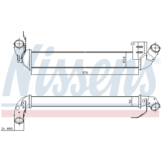 96712 - Kompressoriõhu radiaator 