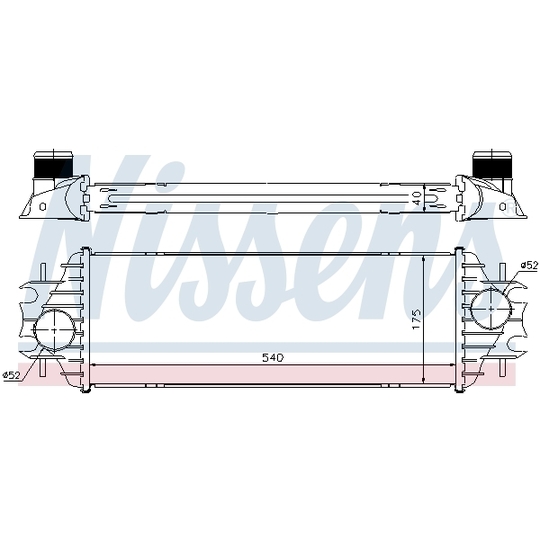 96762 - Intercooler, charger 