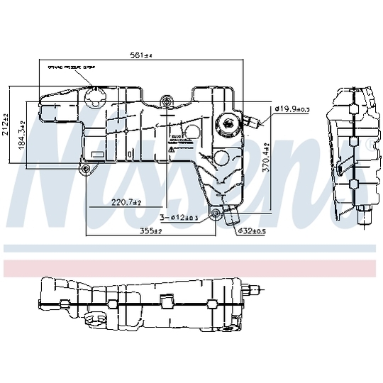 996026 - Expansion Tank, coolant 