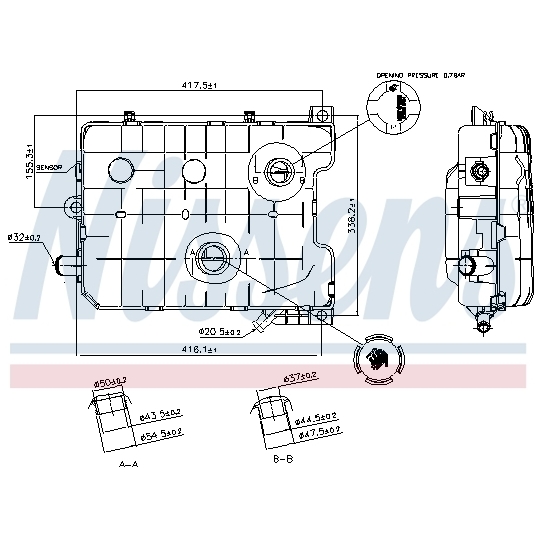 996021 - Expansion Tank, coolant 