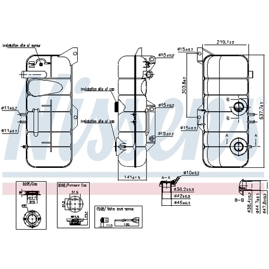 996083 - Expansion Tank, coolant 