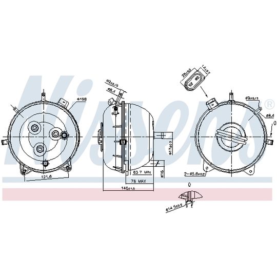 996134 - Expansion Tank, coolant 