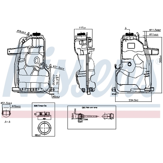 996232 - Expansion Tank, coolant 