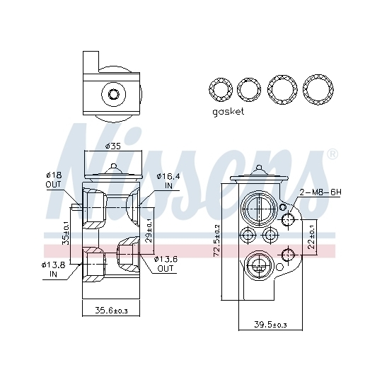999220 - Expansion Valve, air conditioning 