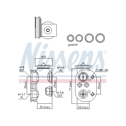 999229 - Expansion Valve, air conditioning 