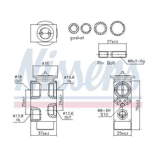 999231 - Expansion Valve, air conditioning 