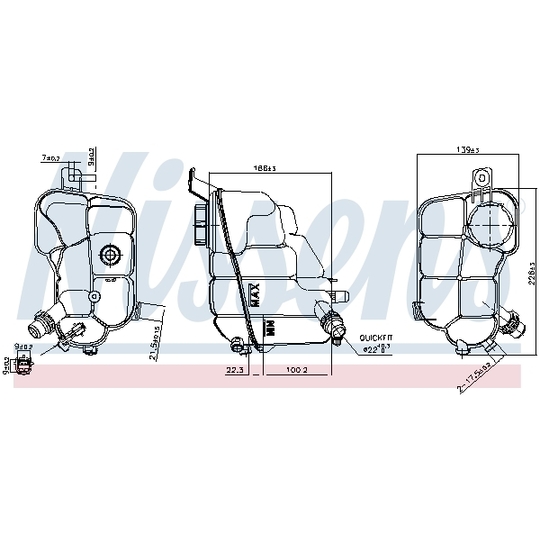 996257 - Expansion Tank, coolant 