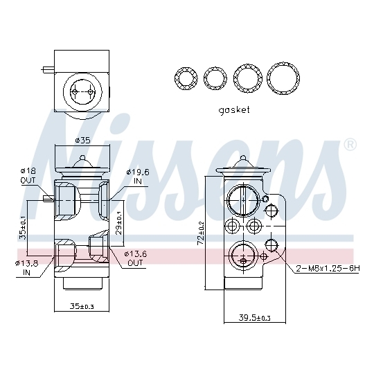 999317 - Expansion Valve, air conditioning 