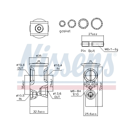 999238 - Expansion Valve, air conditioning 