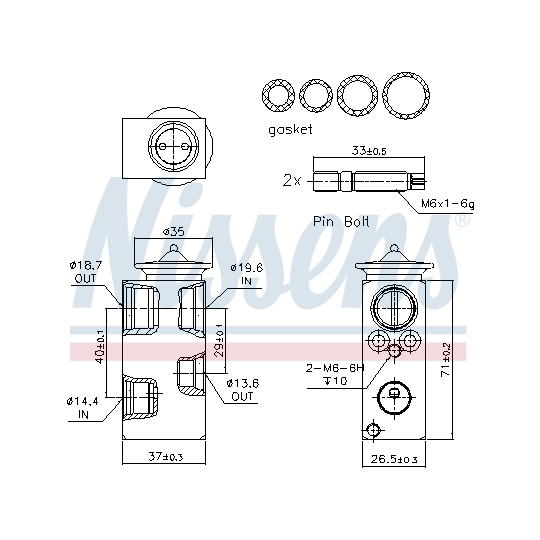 999241 - Expansion Valve, air conditioning 