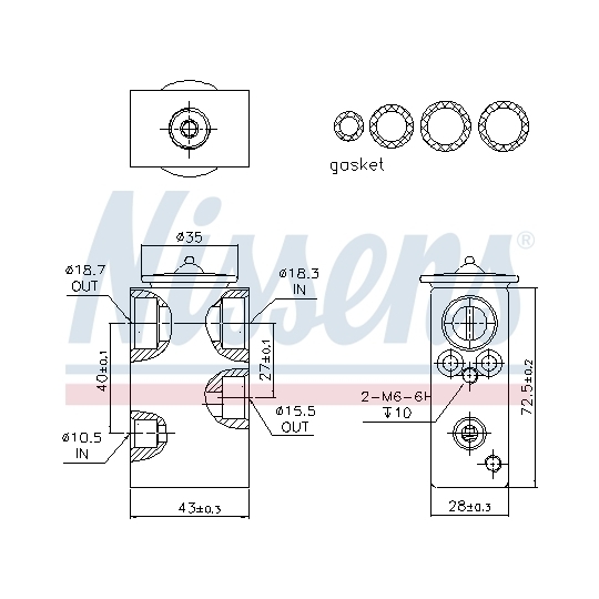 999248 - Expansion Valve, air conditioning 