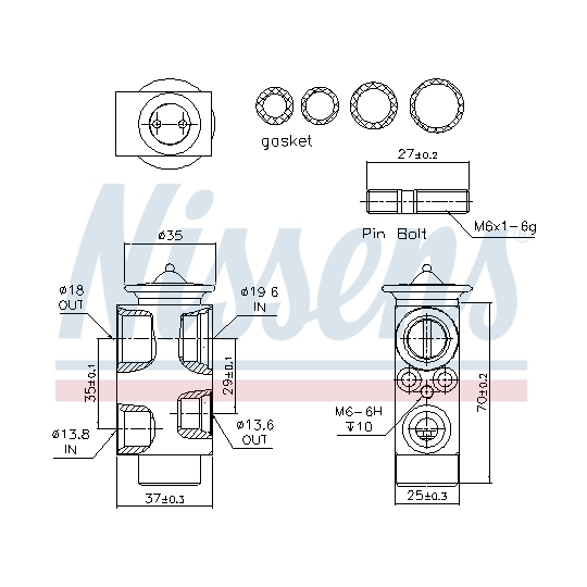 999311 - Expansion Valve, air conditioning 