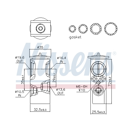 999289 - Expansion Valve, air conditioning 