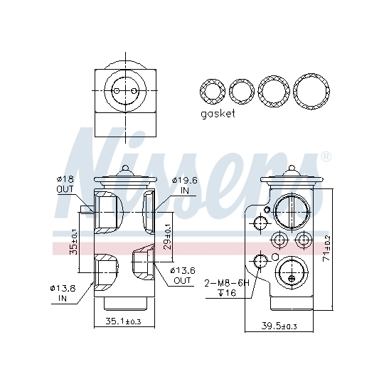 999319 - Expansion Valve, air conditioning 