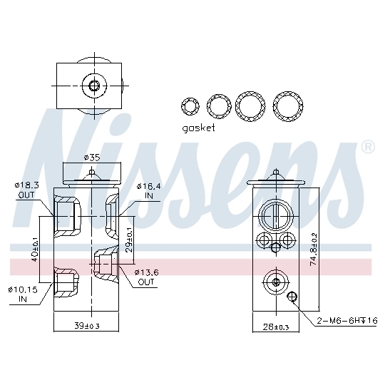 999345 - Expansion Valve, air conditioning 