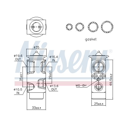 999324 - Expansion Valve, air conditioning 