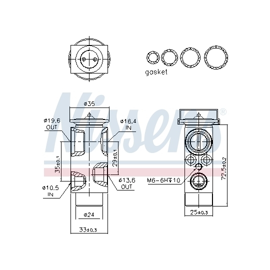 999361 - Expansion Valve, air conditioning 