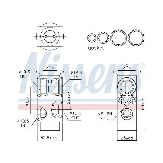 999323 - Expansion Valve, air conditioning 