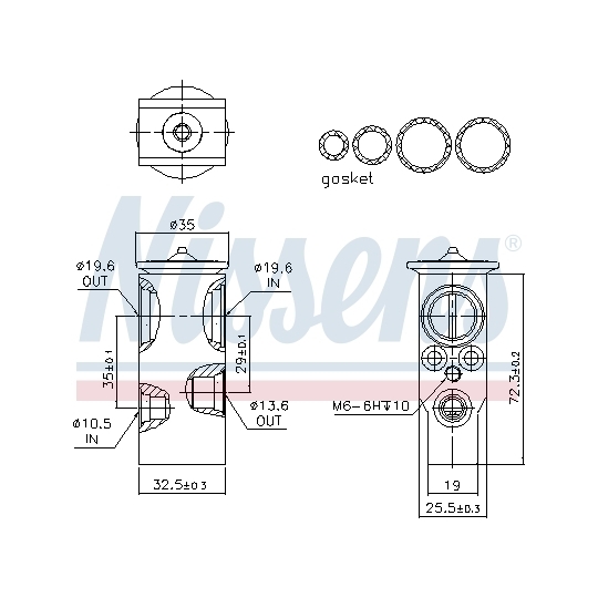 999360 - Expansion Valve, air conditioning 