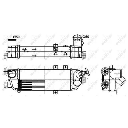  30305 - Intercooler, charger 