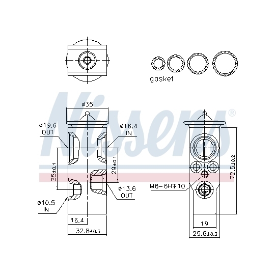 999369 - Expansion Valve, air conditioning 