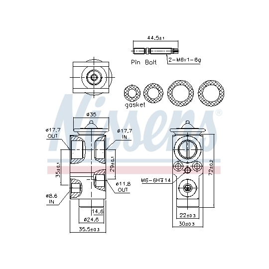 999415 - Expansion Valve, air conditioning 