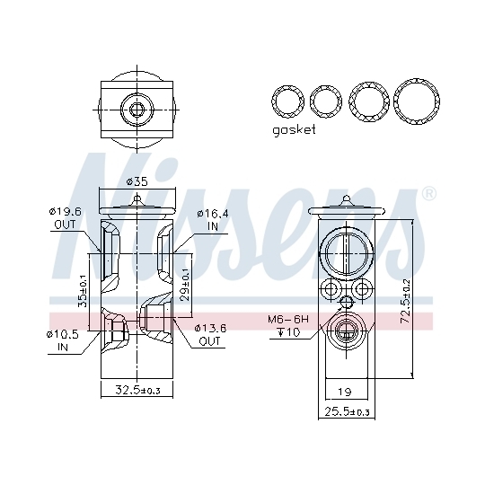 999394 - Expansion Valve, air conditioning 