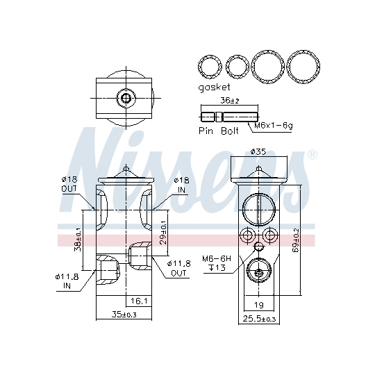 999377 - Expansion Valve, air conditioning 