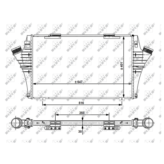 30480 - Kompressoriõhu radiaator 