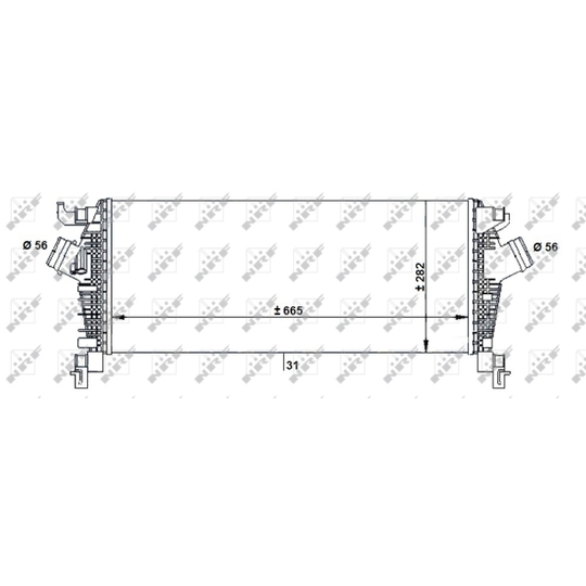 30932 - Intercooler, charger 