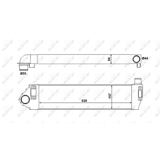 30514 - Intercooler, charger 