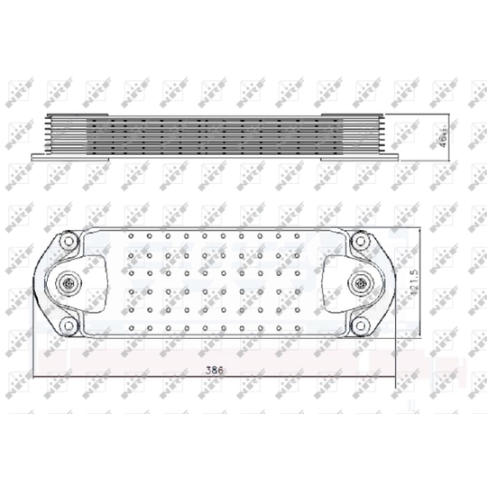 31244 - Oil Cooler, engine oil 