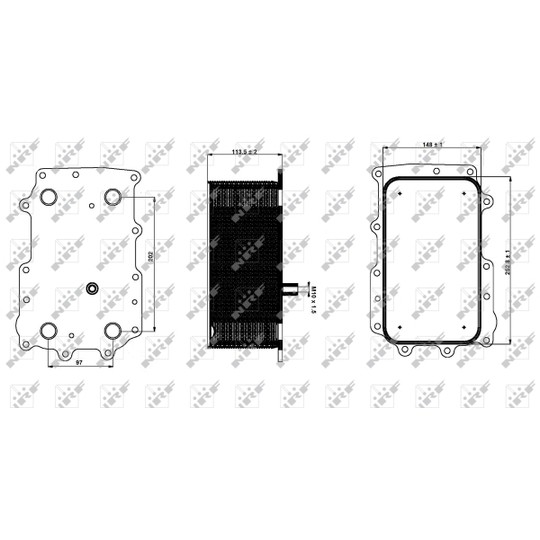 31335 - Oil Cooler, engine oil 