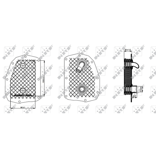 31352 - Oljekylare, motor 