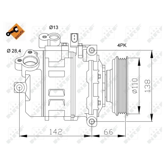 32106 - Compressor, air conditioning 