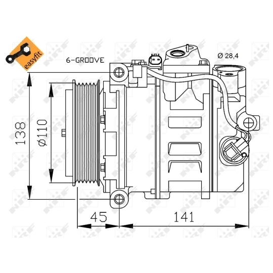 32214 - Compressor, air conditioning 