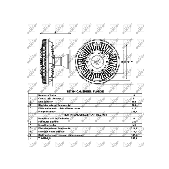 49011 - Clutch, radiator fan 