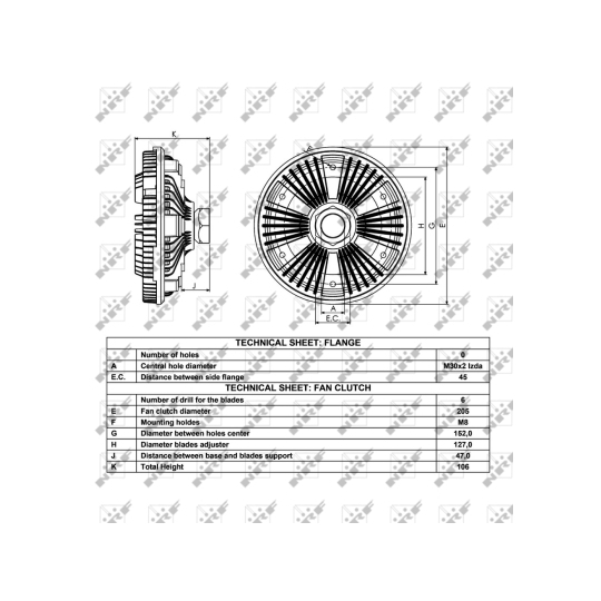 49058 - Clutch, radiator fan 