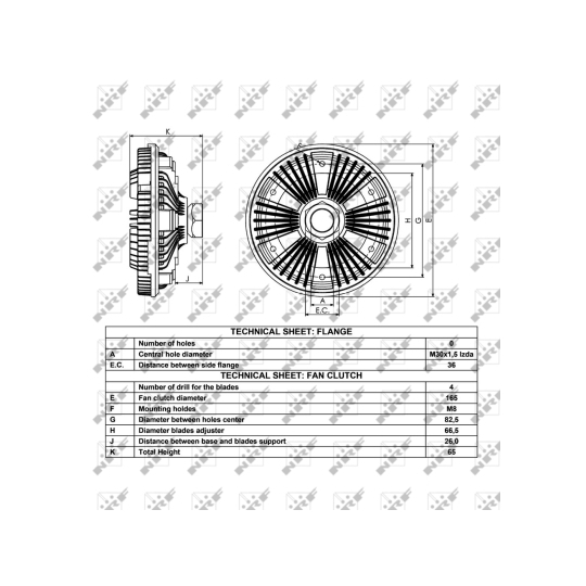 49040 - Clutch, radiator fan 