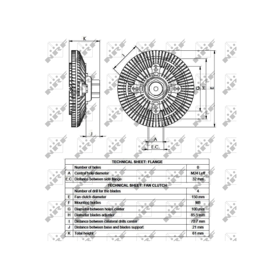 49552 - Clutch, radiator fan 