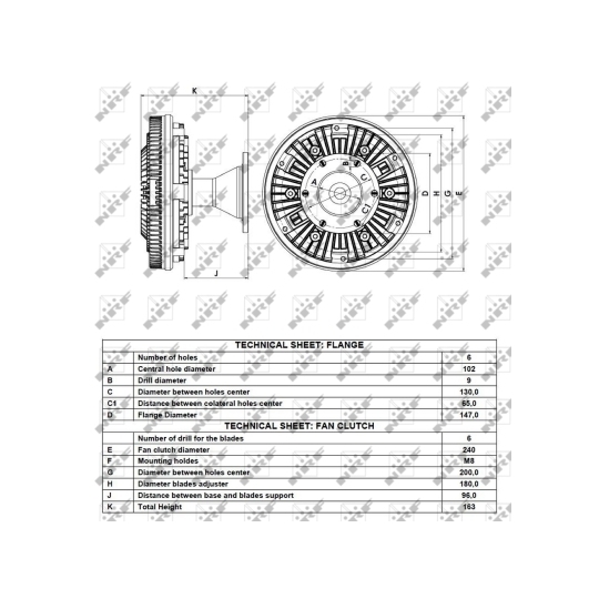 49081 - Clutch, radiator fan 