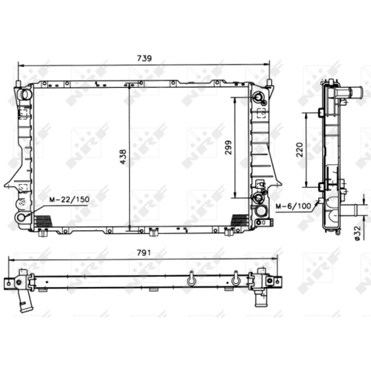 51321 - Radiator, engine cooling 