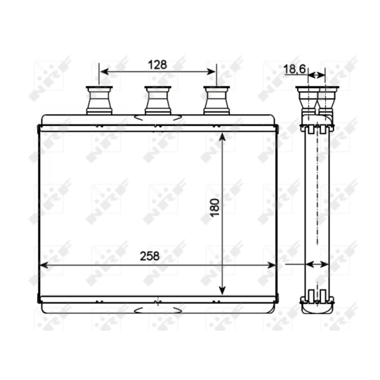 54278 - Heat Exchanger, interior heating 