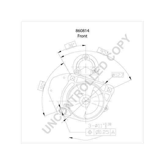 860814 - Startmotor 