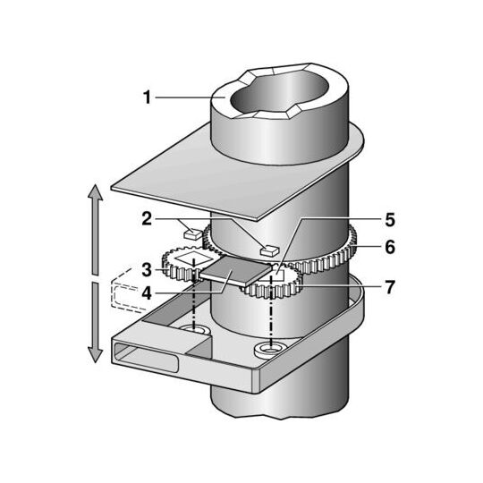 0 265 005 411 - Styrvinkelsensor 