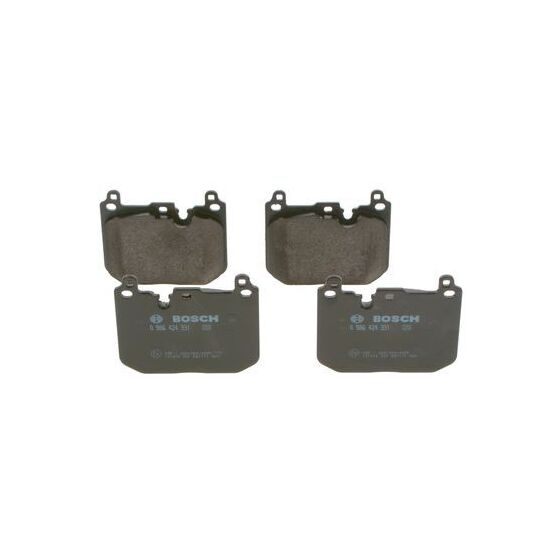 0 986 424 331 - Brake Pad Set, disc brake 