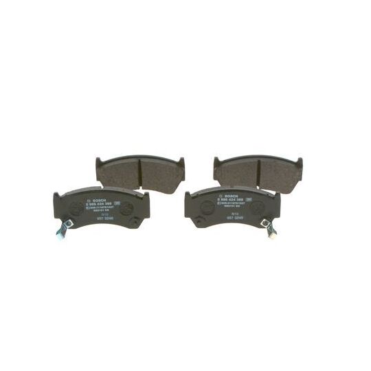 0 986 424 369 - Brake Pad Set, disc brake 