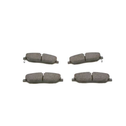 0 986 424 395 - Brake Pad Set, disc brake 