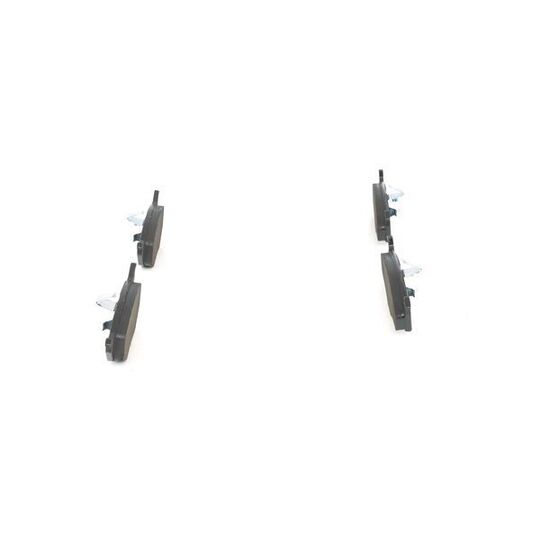 0 986 424 502 - Brake Pad Set, disc brake 