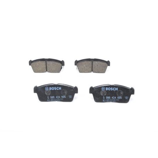 0 986 424 695 - Brake Pad Set, disc brake 